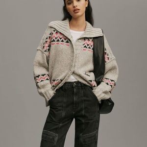 By Anthropologie Squirrels Sweater